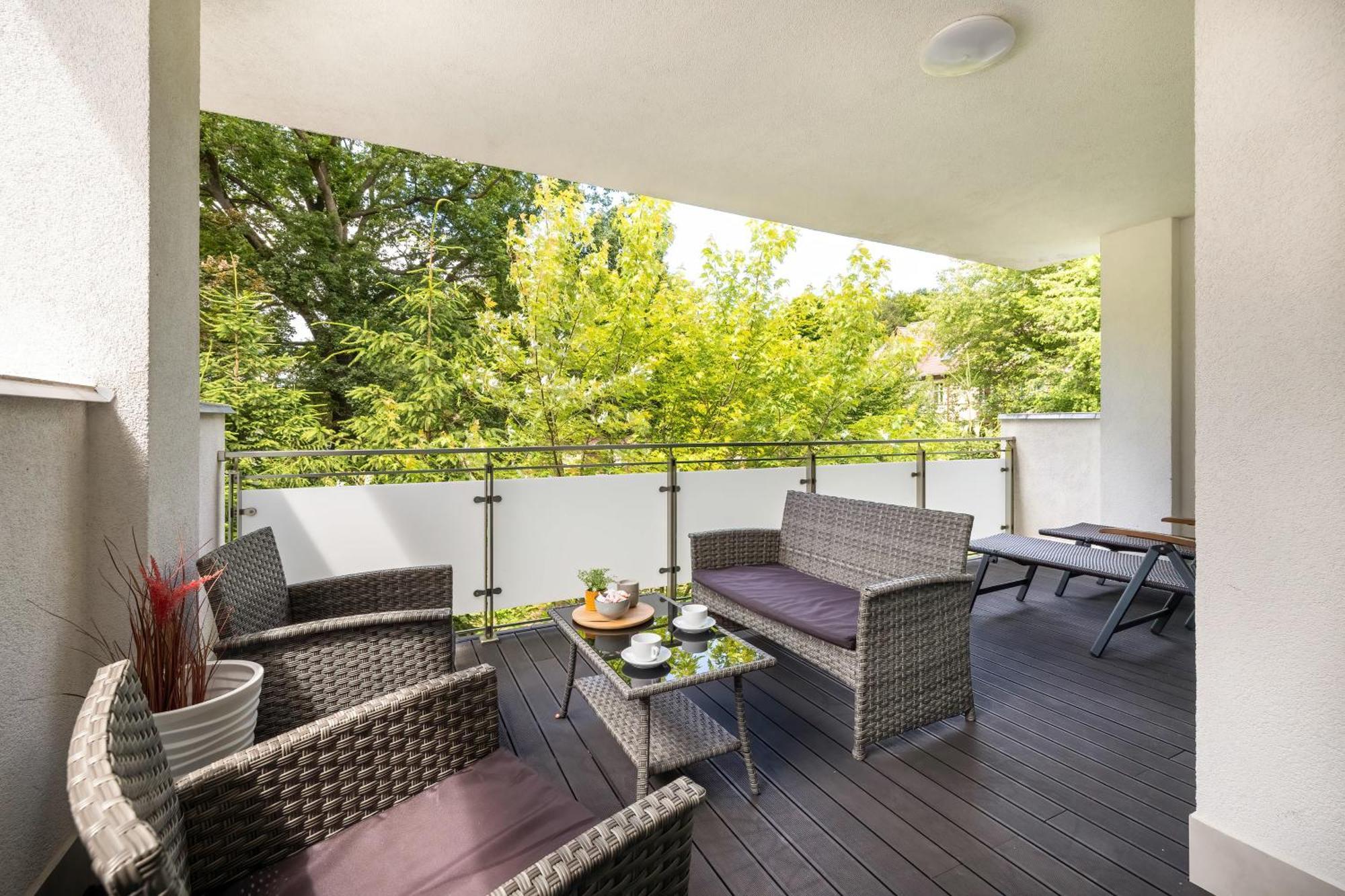 Family Apartments Herberta With Terrace And Parking By Rent Like Home 斯维诺乌伊希切 外观 照片